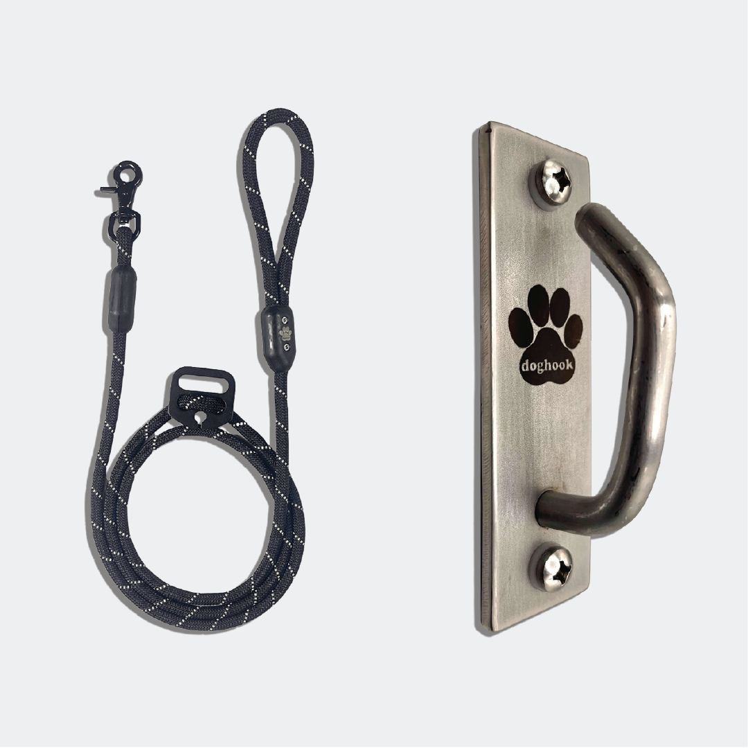 Black Leash + Doghook