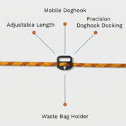 Desert Sunset Belay Leash