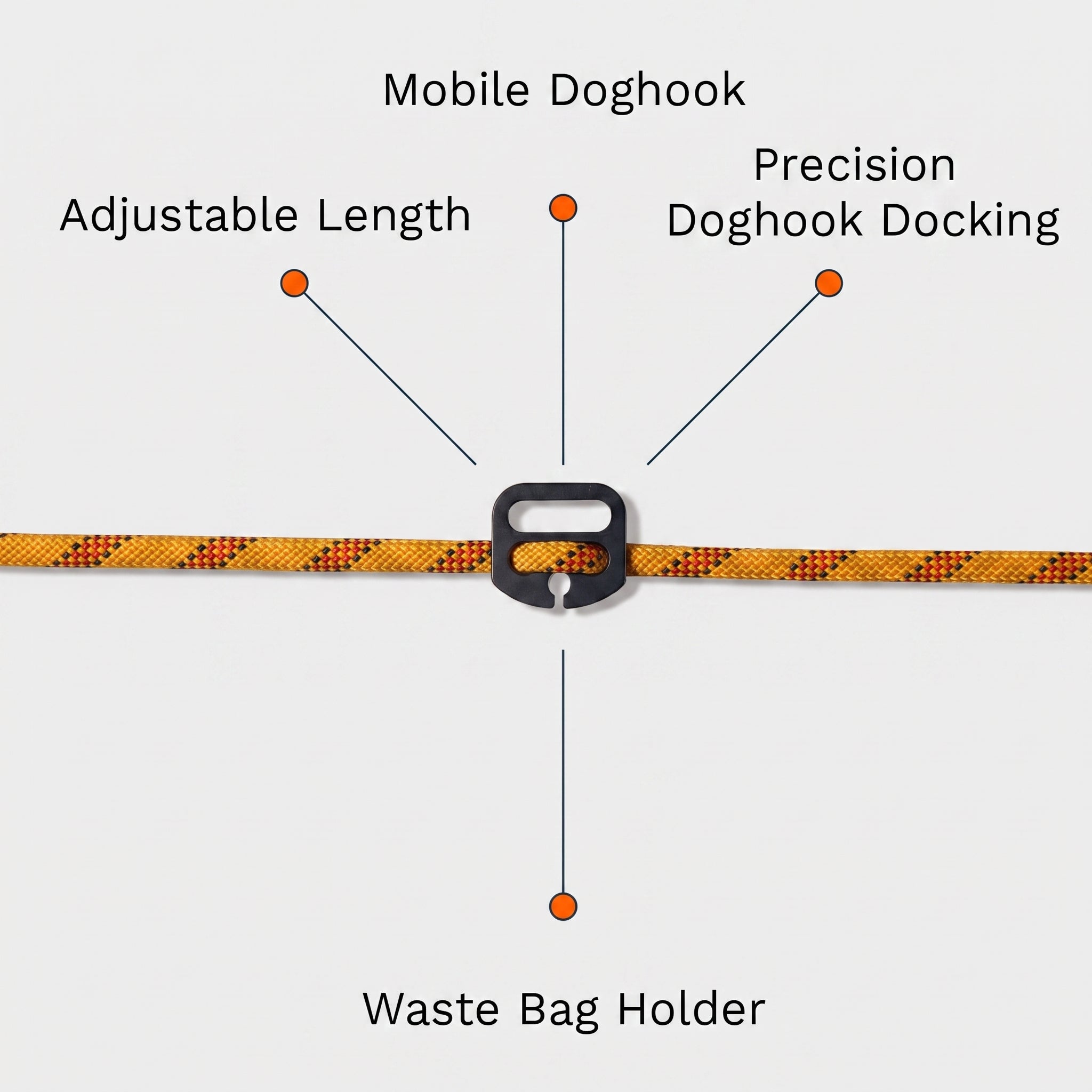 Desert Sunset Belay Leash