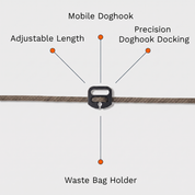 Hyena Belay Leash