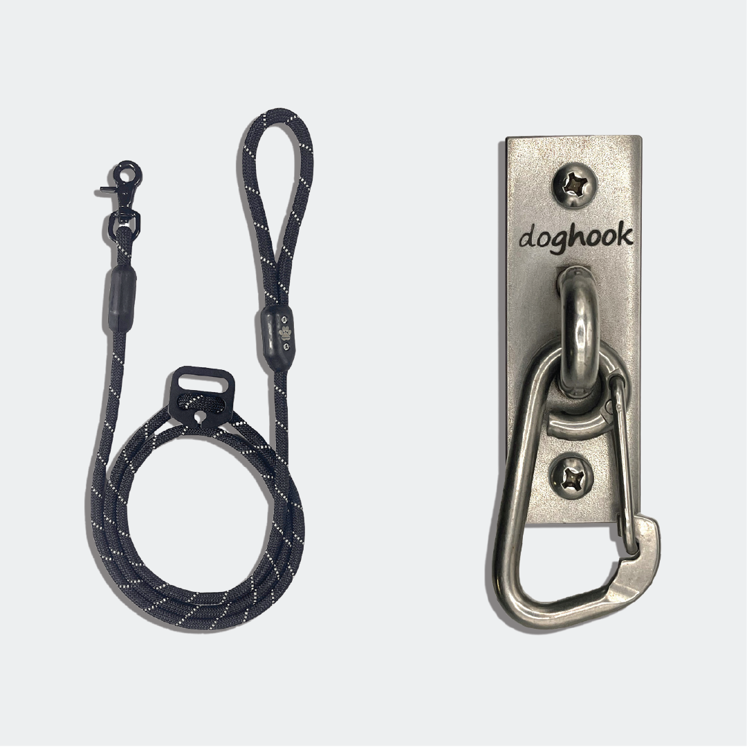 Black Leash + Easy Clip